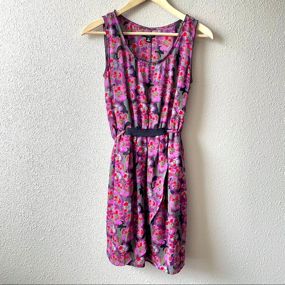 I Heart Ronson Floral Sleeveless Mini Dress Girlie Whimsigoth